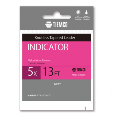 Tiemco Leader indicador 13-ft