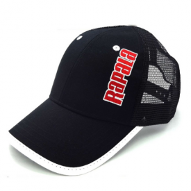 Gorro negro Rapala roja