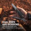 True Utility Dual Cutter Cuchillo y tijeras 2 en 1