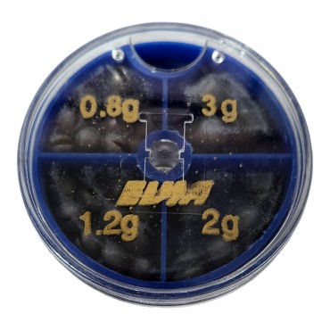 Caja plomo tipo perdigon ranurado Evia