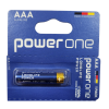 Pilas AAA Alcalinas PowerOne Longlife Power LR03 1.5V