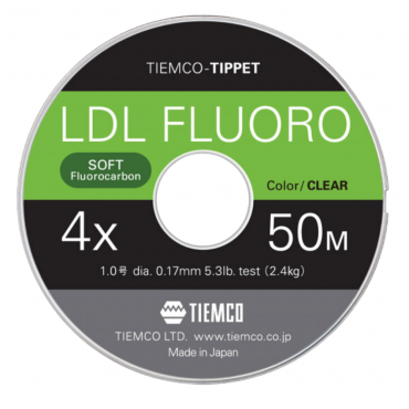 Tippet de Fluorocarbono Tiemco TMC LDL 50 m