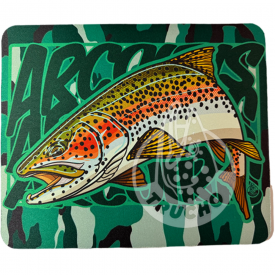 Mousepad "Trucho" diseño arcoiris