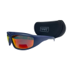 Gafas Hart marco azul lente naranja