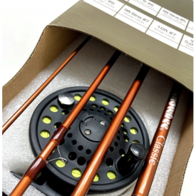 Kit de pesca con mosca Snowbee Classic Combo N°6