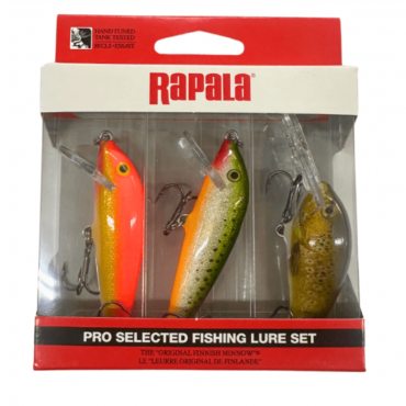 Kit Señuelos Rapala CD07 + Shad Dancer 05 (3 Unidades)