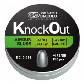 Postón JSB KnockOut MKII 6.35 mm