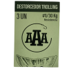 Destorcedor AAA Trolling N°1 – 30 kg de resistencia