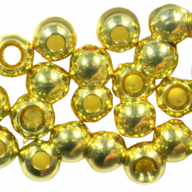 Cyclops Bead Eyes Gold Hareline