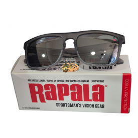 Gafas Rapala Wildeye dorado mate black cristal silver