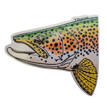 Stickers "Trucho" diseño arcoiris