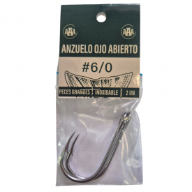 Anzuelo AAA ojo abierto 6/0