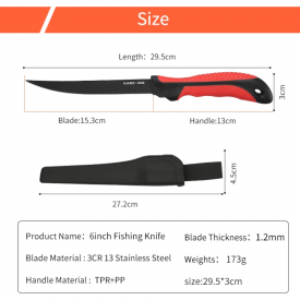 Cuchillo Filetero Kaze-Rig 6”