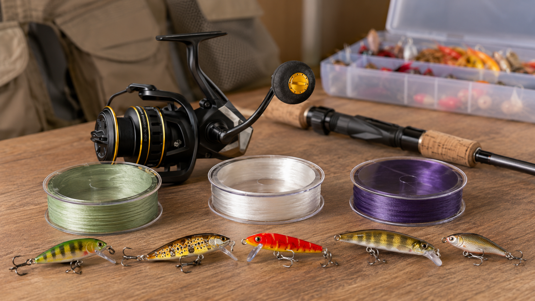 Nylon vs Multifilamento vs Fluorocarbono: ¿Cuál elegir para pescar?