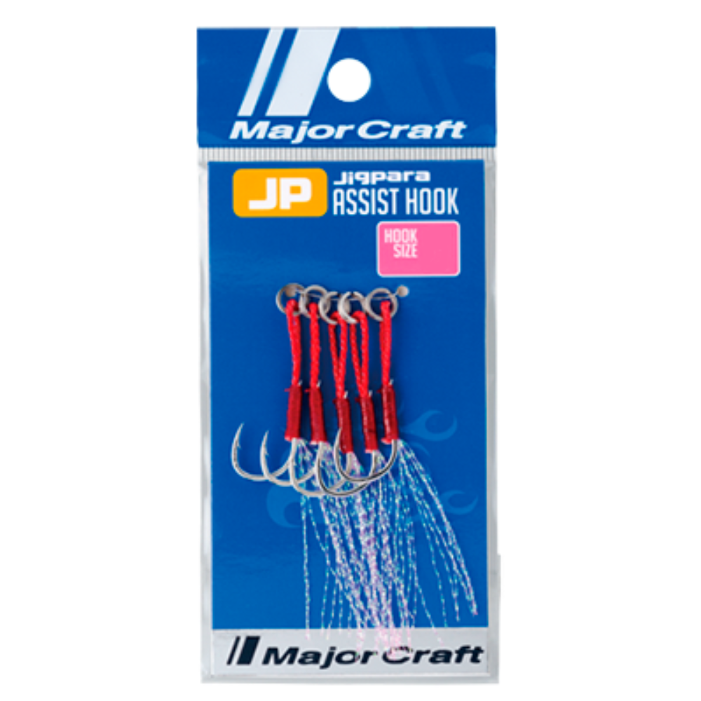 Anzuelo Asistente Major Craft Jigpara Assist Hook Talla L – 5 Unidades