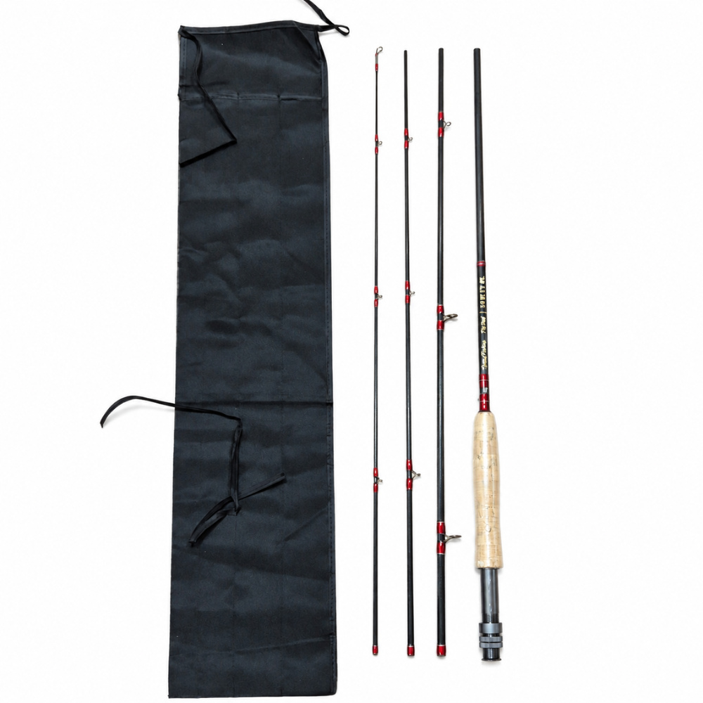 Caña Mosquera Royal Fishing N°5/6 9 Pies – 4 Tramos