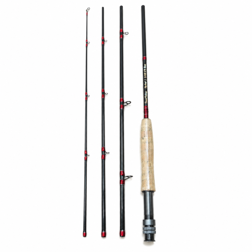 Caña Mosquera Royal Fishing N°5/6 9 Pies – 4 Tramos