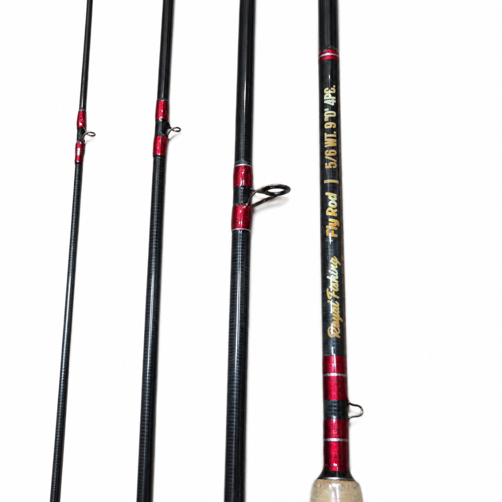 Caña Mosquera Royal Fishing N°5/6 9 Pies – 4 Tramos