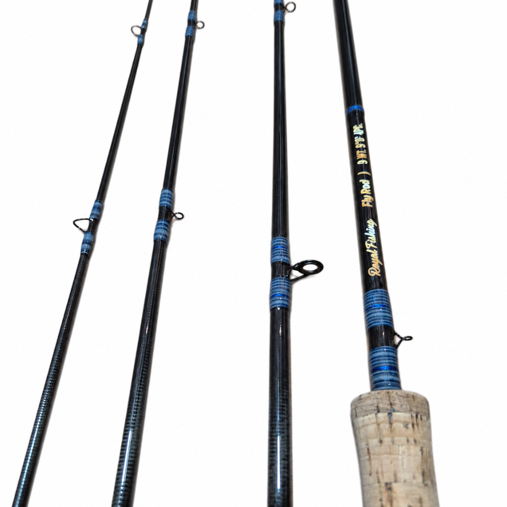 Caña Mosquera Royal Fishing N°9 9 Pies – 4 Tramos