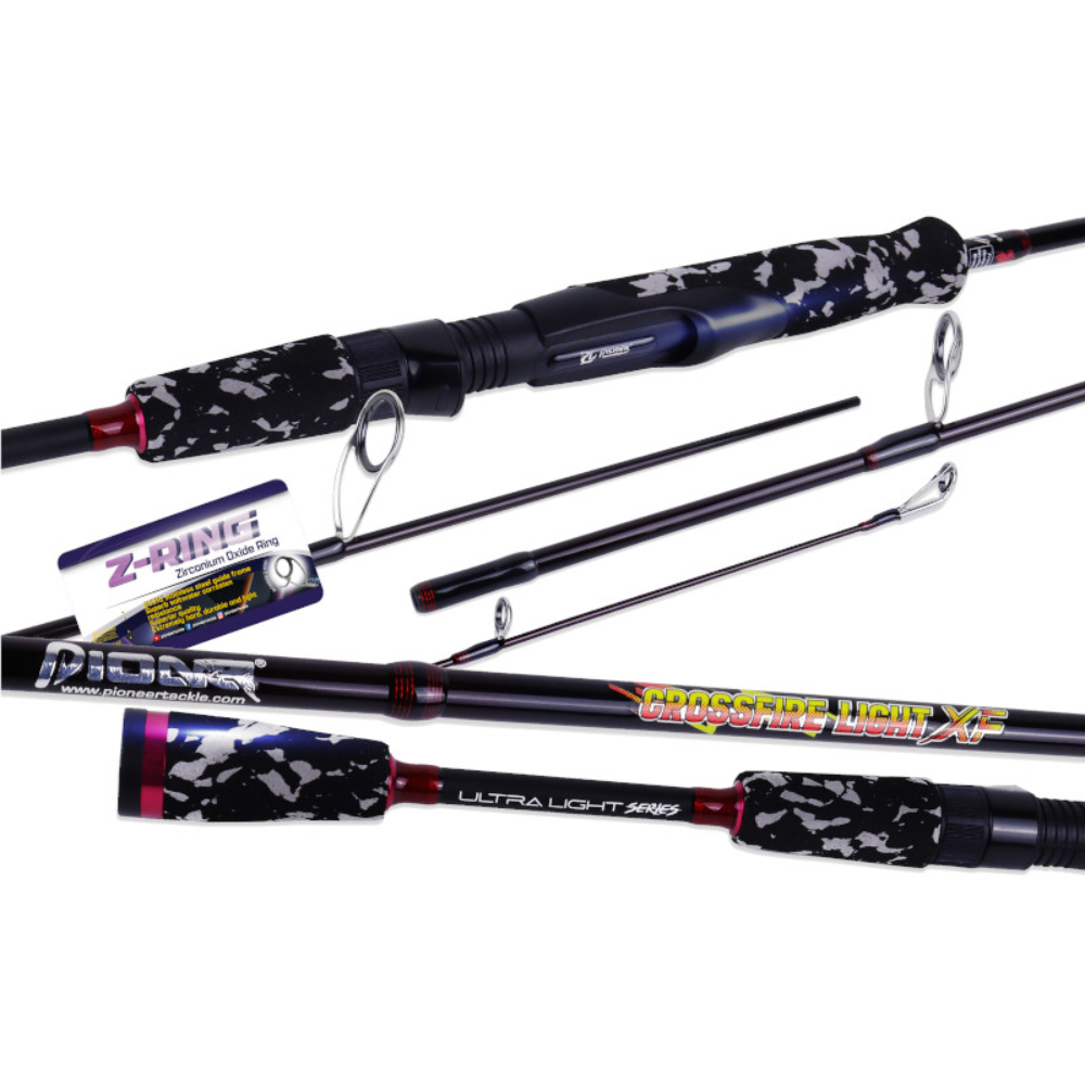 Caña Pioneer Crossfire Light XF 195UL – Ultraliviana, sensible y precisa