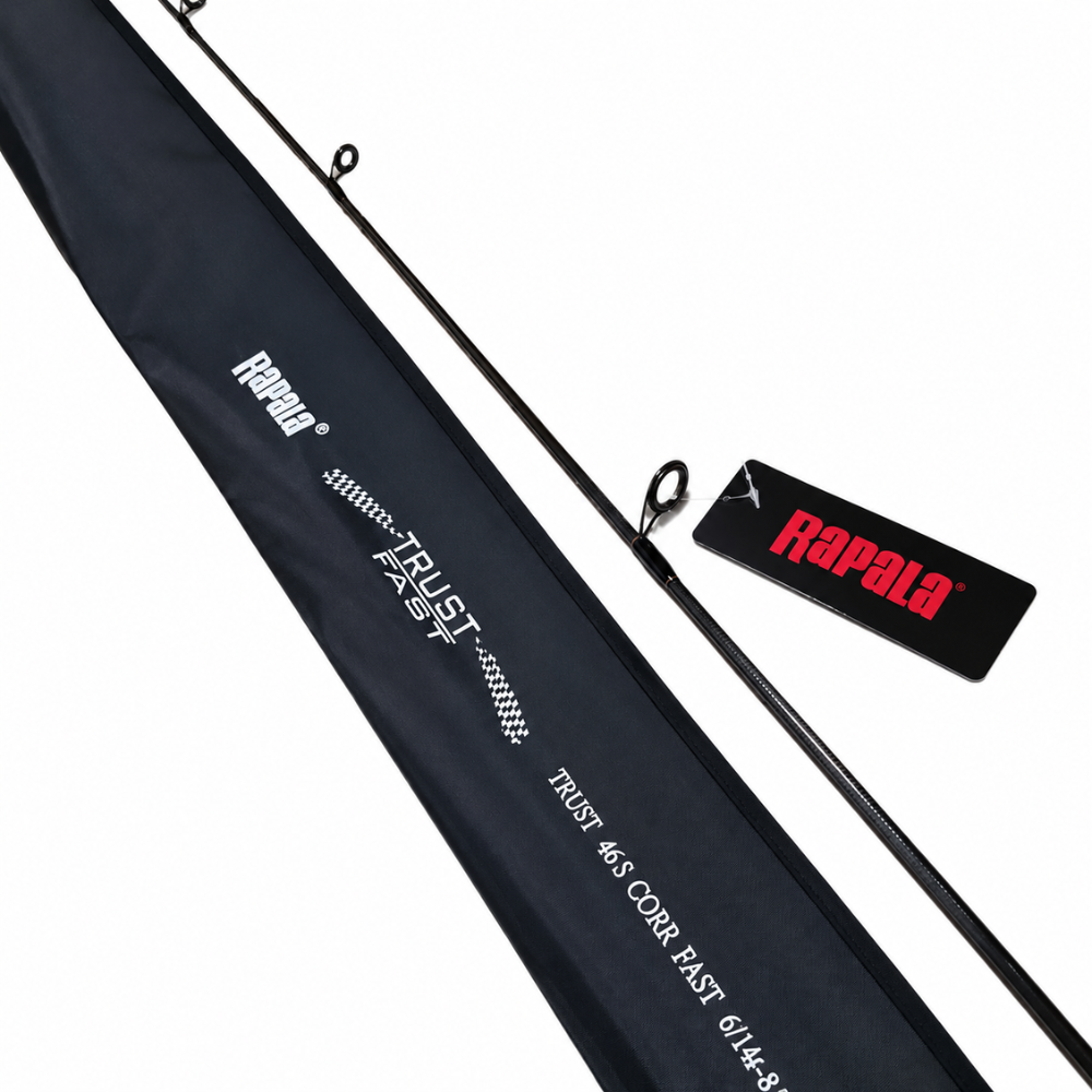 Caña Rapala Trust 1.35 mt – Sensibilidad y Control en Formato Compacto