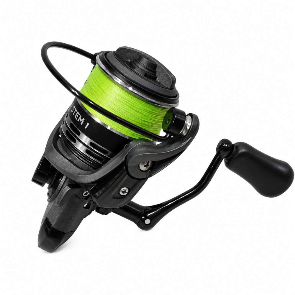 Carrete Hart E-System 1 – Spinning Ligero con Multifilamento Incluido