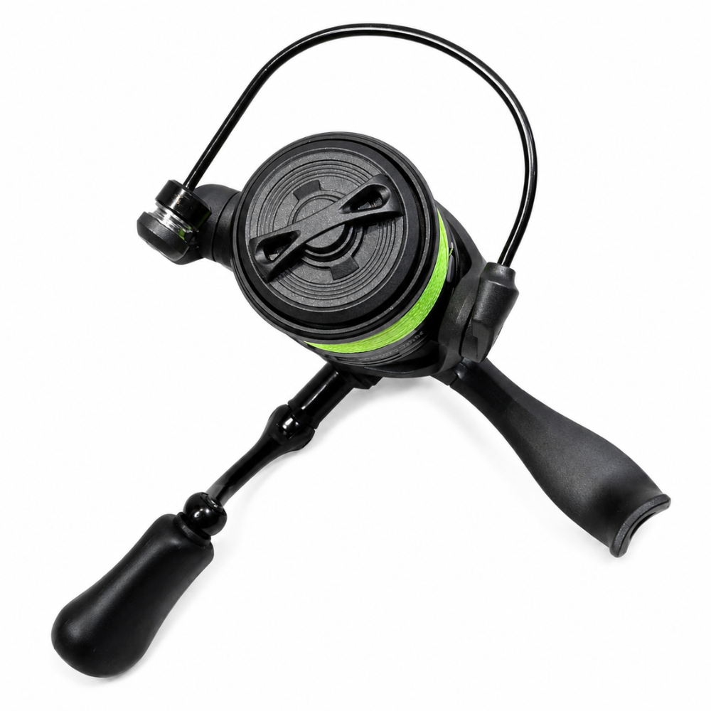 Carrete Hart E-System 1 – Spinning Ligero con Multifilamento Incluido