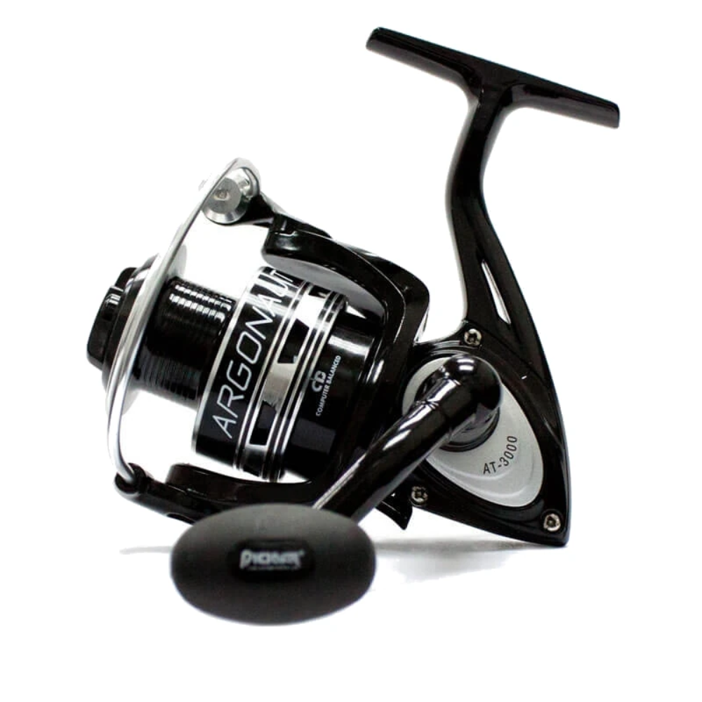 Carrete Pioneer Argonaut 2000 – Ligero y Versátil para Pesca Spinning