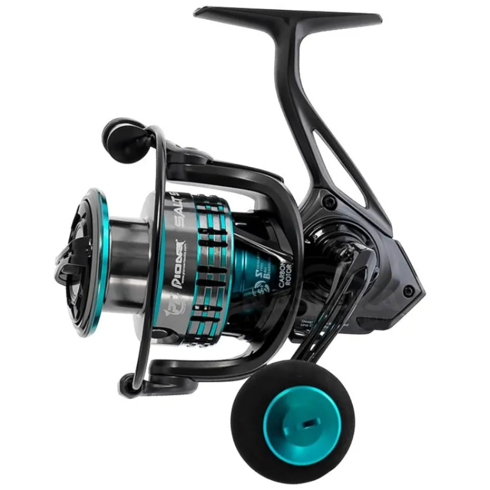 Carrete Pioneer Salt Strong 6000 – Potencia y Gran Capacidad para Pesca Exigente