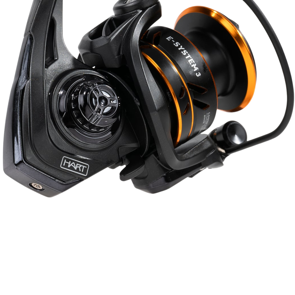 Carrete Hart E-Systeme 3 – Ligero, resistente y preciso para spinning