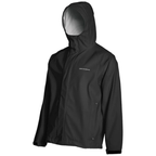 Chaqueta Grundéns Neptune Black – Protección 100% impermeable para pescadores activos