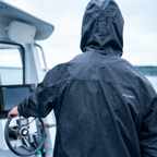 Chaqueta Grundéns Weather Watch Black – Protección impermeable y respirable para cada jornada de pesca