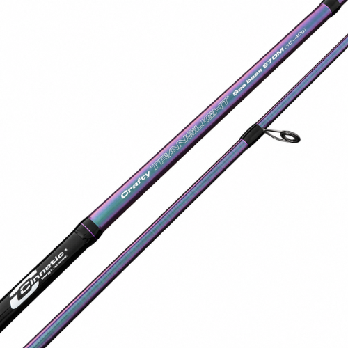 Caña Cinnetic Crafty Translight Sea Bass – Spinning Carbono 24T