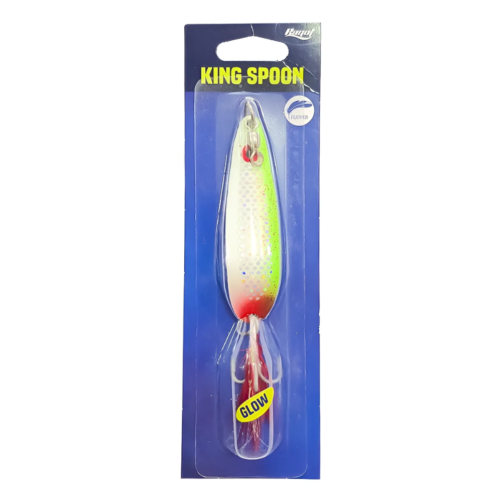 Cuchara Ragot King Spoon (Kokodrile) 42 g – Potencia y atracción para Chinook