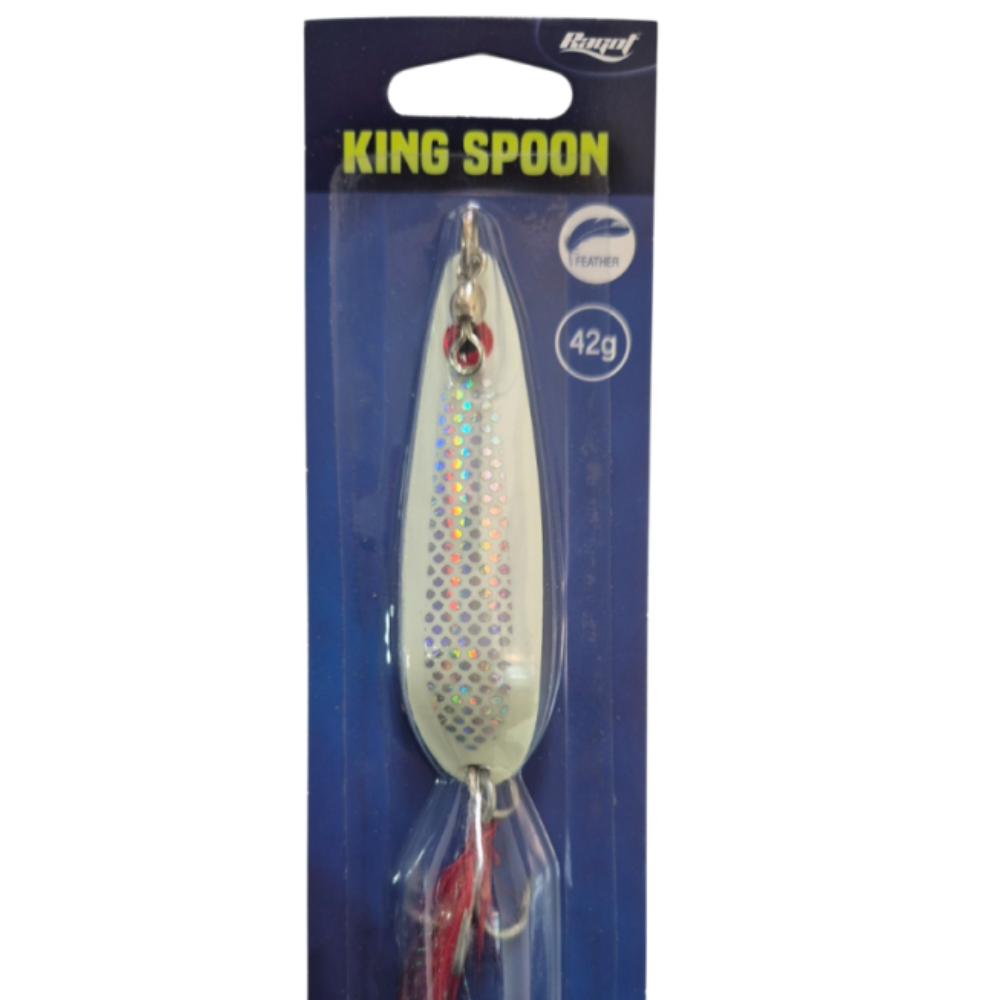Cuchara Ragot King Spoon (Kokodrile) 42 g – Potencia y atracción para Chinook