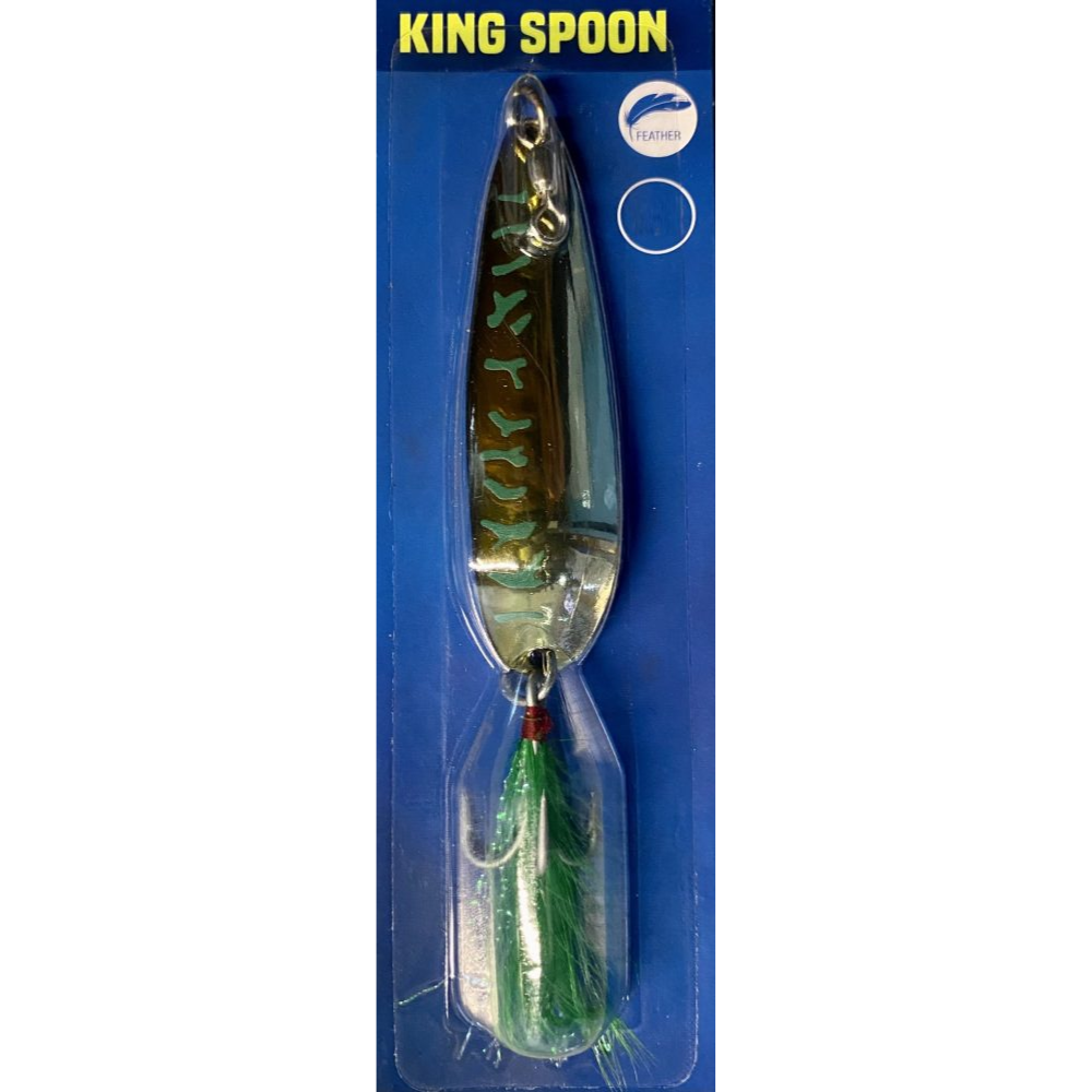 Cuchara Ragot King Spoon (Kokodrile) 42 g – Potencia y atracción para Chinook