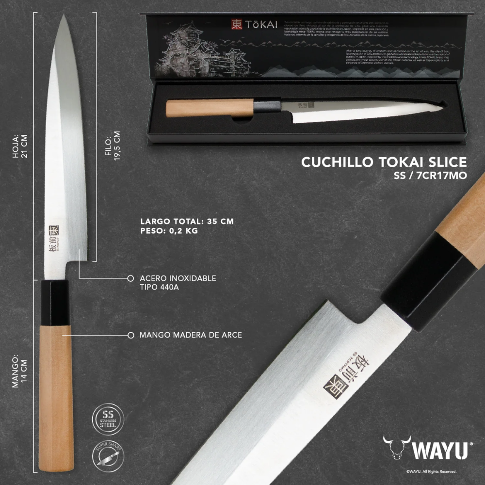Cuchillo Tokai Slice