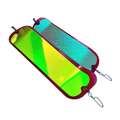Flasher Dodger Big Shooter Purple UV Chartreuse/Moonjelly – Máxima Atracción para Trolling de Salmón
