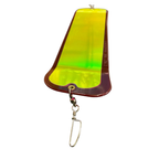 Flasher Dodger Big Shooter Purple UV Chartreuse/Moonjelly – Máxima Atracción para Trolling de Salmón