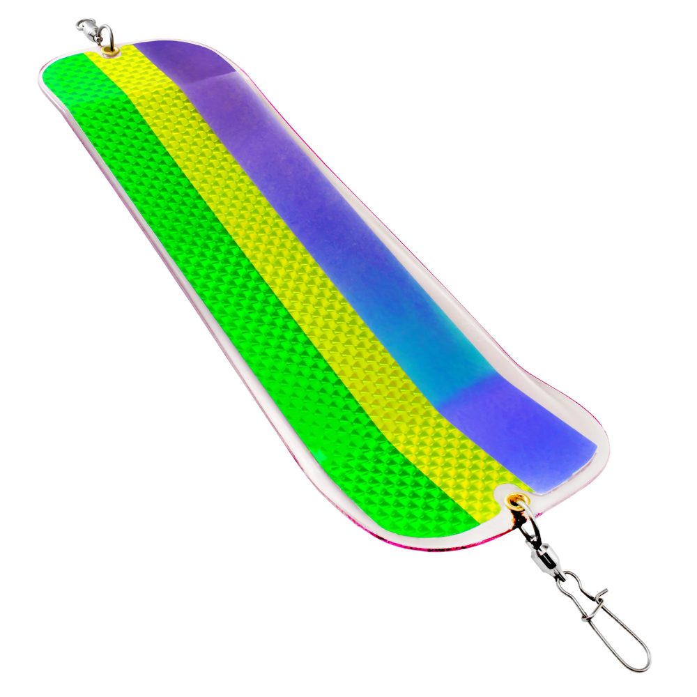 Dodger Gibbs Highliner Lemon Lime – Acción errática y máxima atracción en trolling