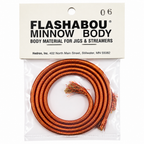 Flashabou Minnow Body – Brillo y realismo para streamers y baitfish