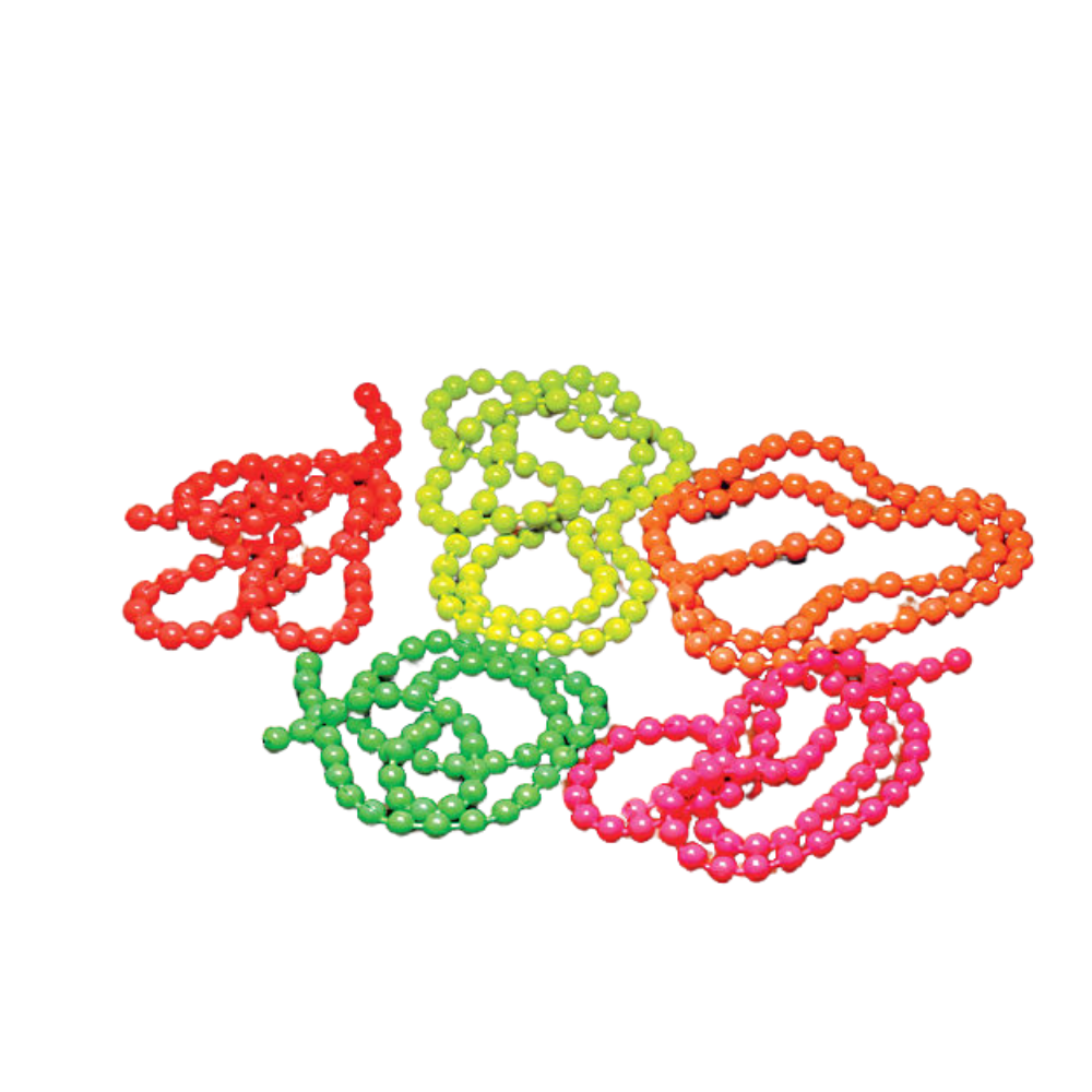 Fluorescent Bead Chain Medium Hareline 4 mm