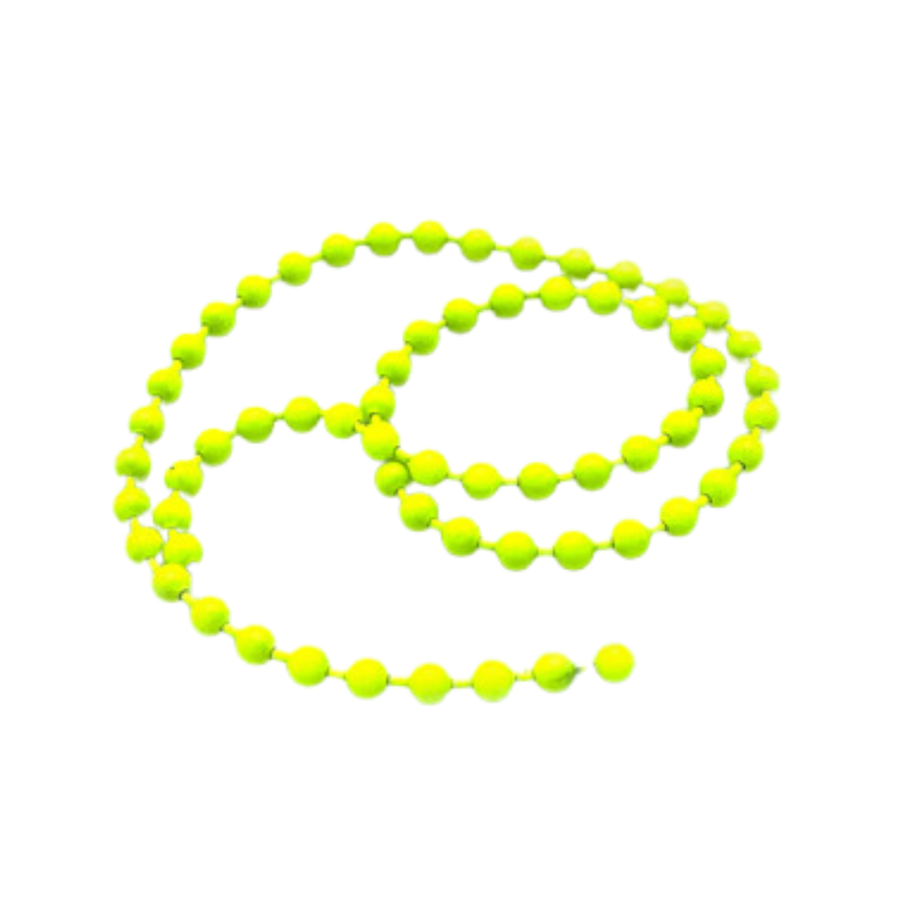 Fluorescent Bead Chain Medium Hareline 4 mm
