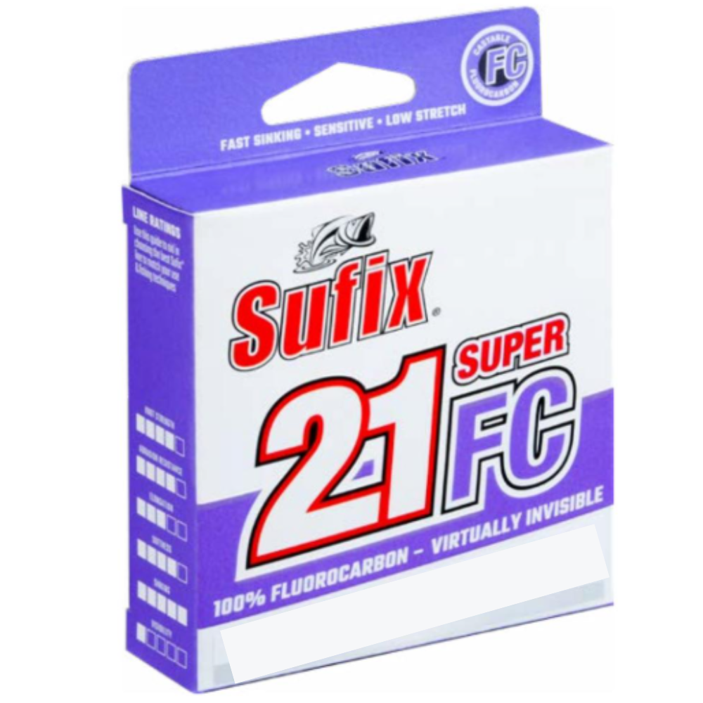Fluorocarbono Sufix FC Super 21 – Invisibilidad, resistencia y máxima sensibilidad