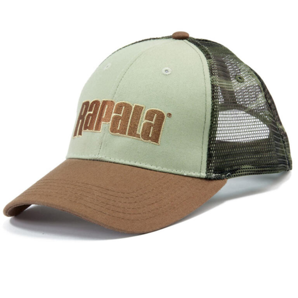 Gorro Rapala Rejilla Camo – Estilo Trucker para Pesca y Outdoor