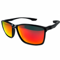 Gafas Hart Polarizadas Marco Negro Lente Naranja – Flotantes y Antirreflejo