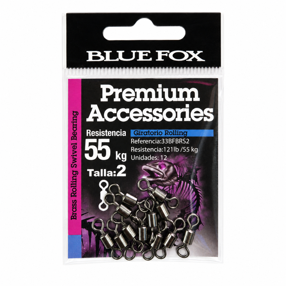 Giratorio Rolling Blue Fox – Máxima Resistencia y Giro Suave