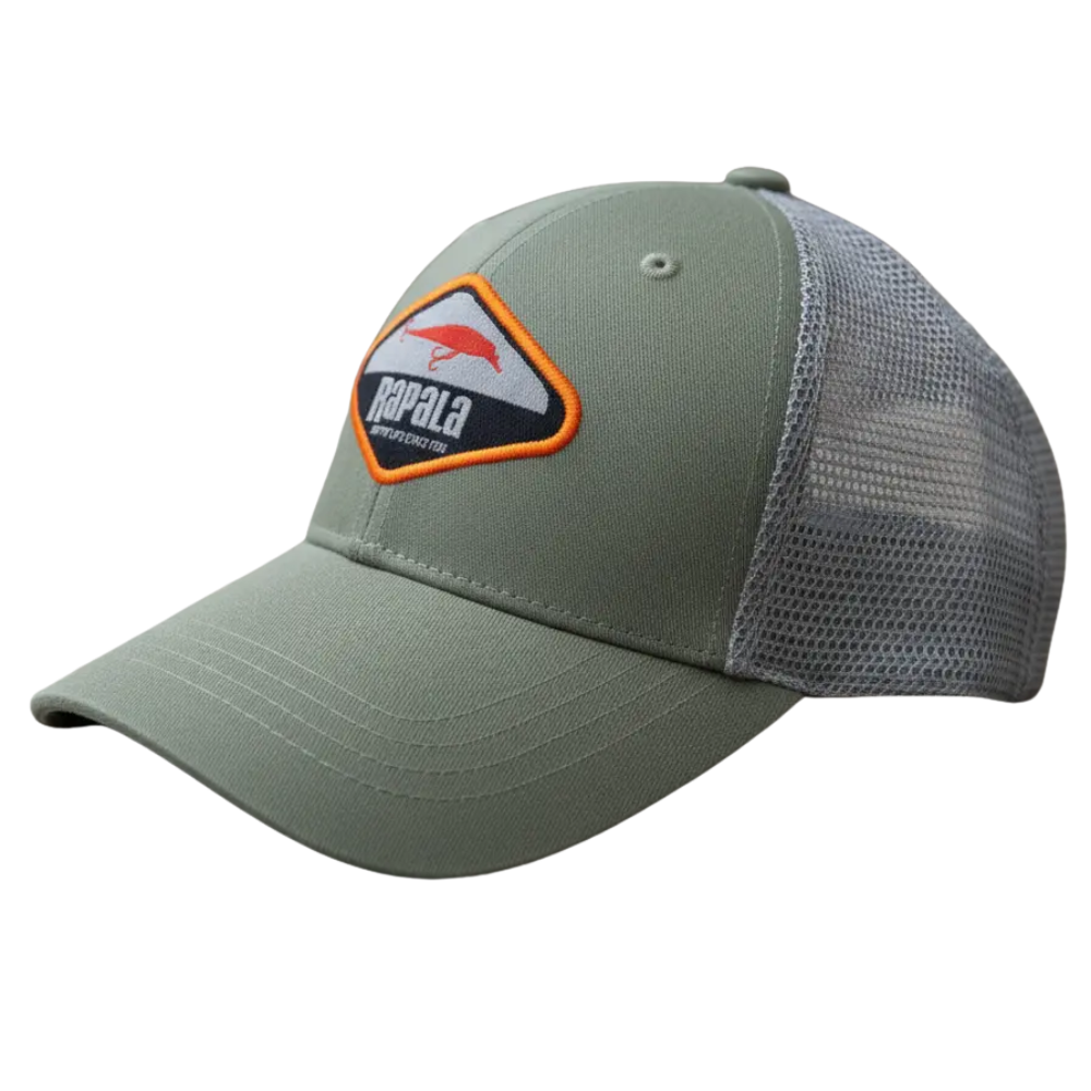 Gorro Rapala Gris Style Trucker – Comodidad, ventilación y estilo outdoor