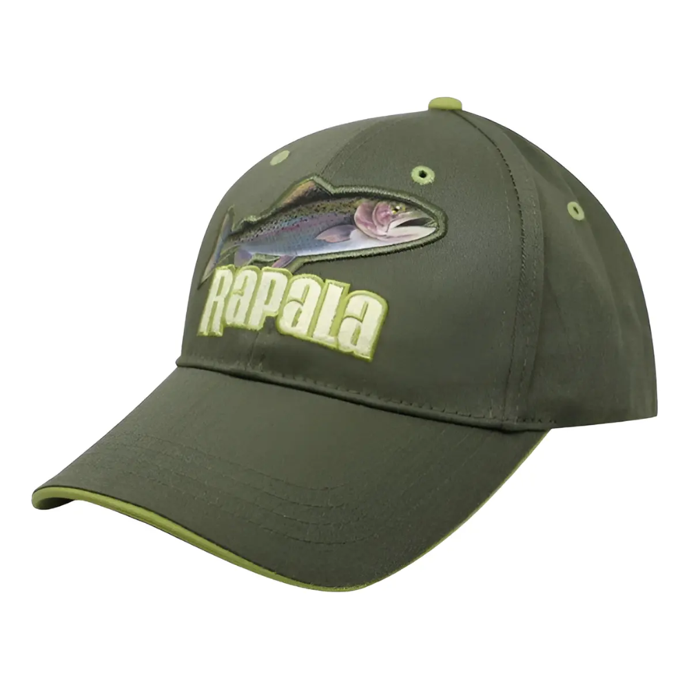 Gorro Rapala Trucha Verde – Estilo outdoor con identidad de pesca