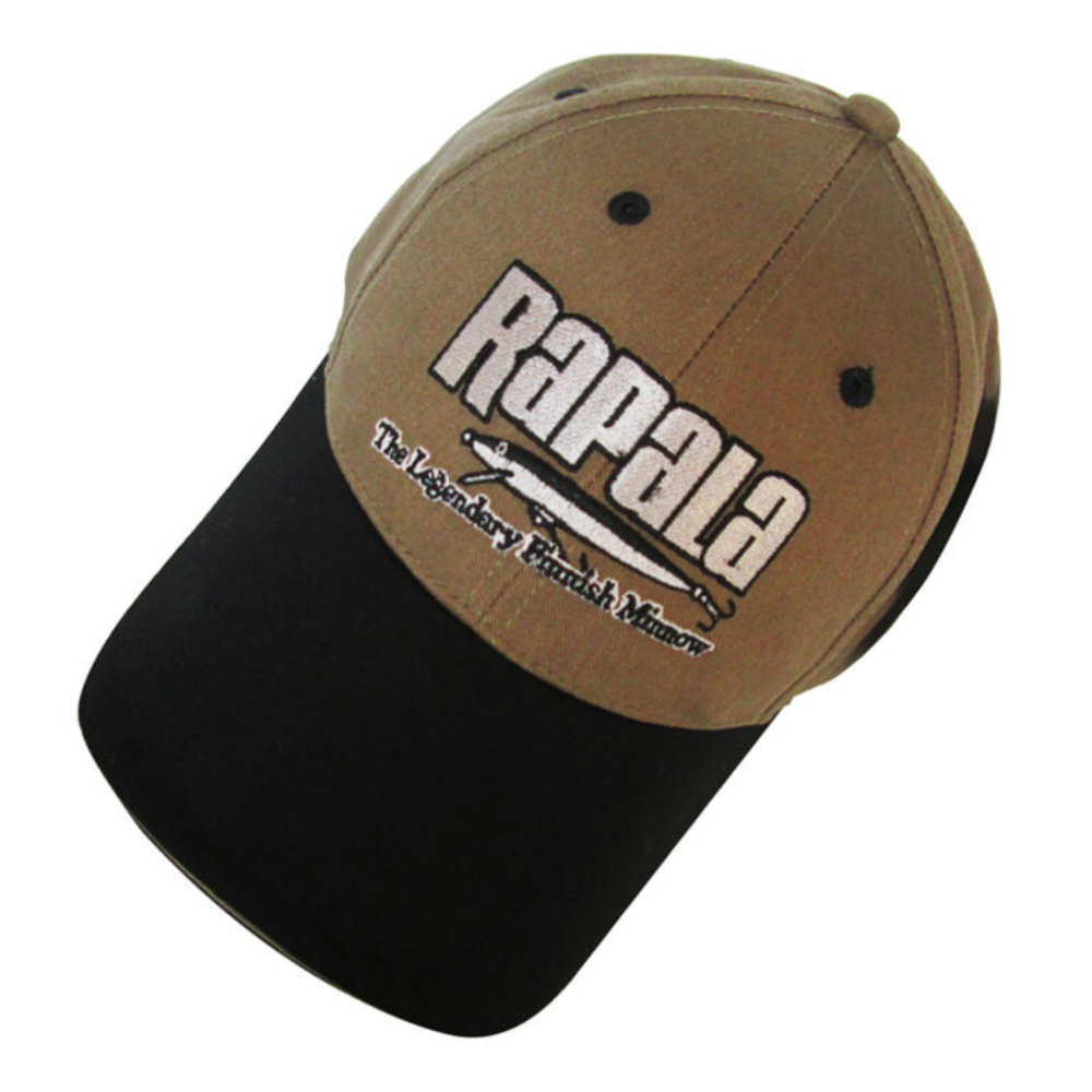 Gorro Rapala Marrón y Negro – Estilo Outdoor para Pesca